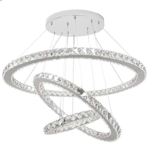 Lampadario cristallo con 3 - cristallo,