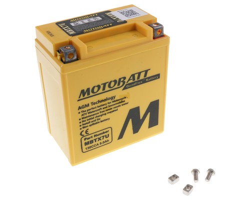 Batteria 8ah motobatt mbtx7u - batteria,