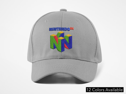 Cappello n64 regolabile gamer - cappello,