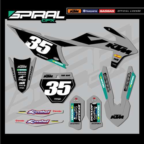 Kit grafica personalizzata - kit, mx