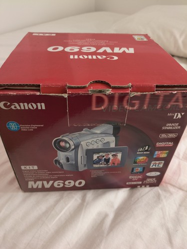 Canon mv690 videocamera minidv - mv690,