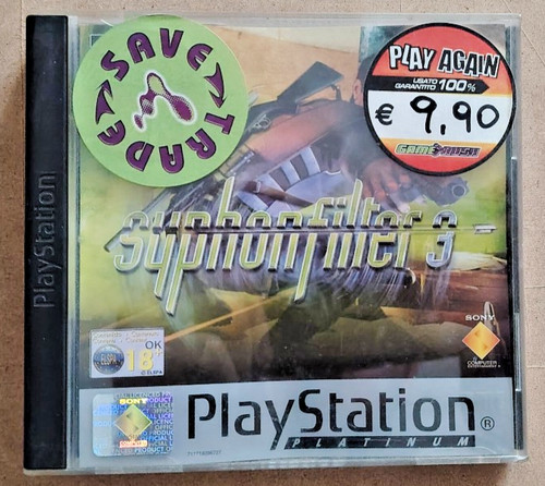 Syphon filter platinum ps1 - syphon,
