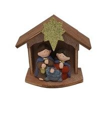 Capanna con nativita completa