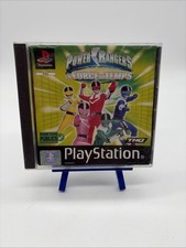 Power Rangers Lightspeed Rescue PS1 sans notice THQ Culte