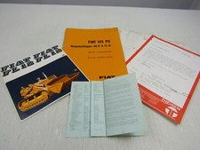 Fiat FL12 AD12 Laderaupe 125cv depliant caratteristiche tecniche prezzi