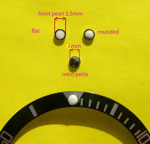 Dot pearl ring bezel - ring,