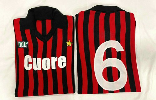 Maglia milan 1983 baresi - milan,