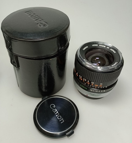 Canon 24mm 8 cromo - canon, fd