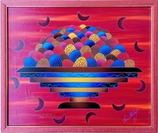 Kino Mistral  "Le Uova Della Vita" Olio Su Tela.