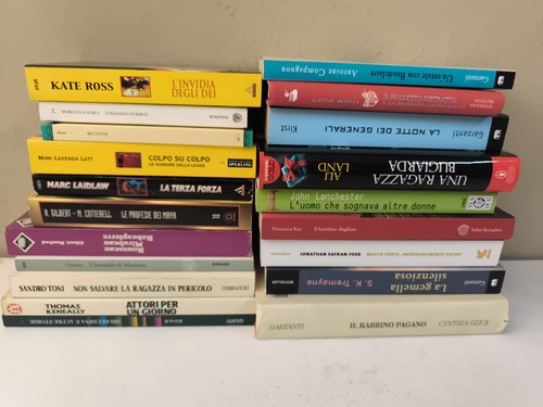 Lotto libri narrativa - libri,