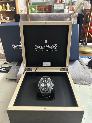 Orologio eberhard con box - con,