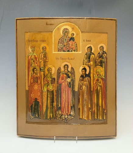 Grande icona russa del xix - icona,