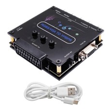 Convertitore RGBS VGA SCART a YPBPR supporta 480i 480p 576i 576p 720p 1080i 1080p