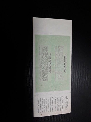 Biglietto lotteria monza - lotteria,