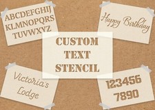 Stencil personalizzato testo - personalizzato,