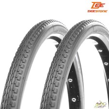 2 COPERTONI 24 X 1 3/8 PNEUMATICI 37-540 GOMME SEDIA A ROTELLE CARROZZINA BICI 