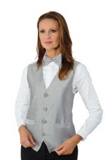 Gilet cameriere di bar unisex Silver