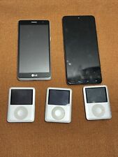 BUNDLE CELLULARI TELEFONI IPOD DA TESTARE PER RICAMBI NON FUNZIONANTI