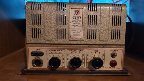 Amplificatore geloso g219a - amplificatore,