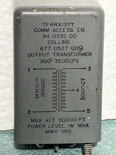 Collins 6670527009 tf4rx13yy - collins,