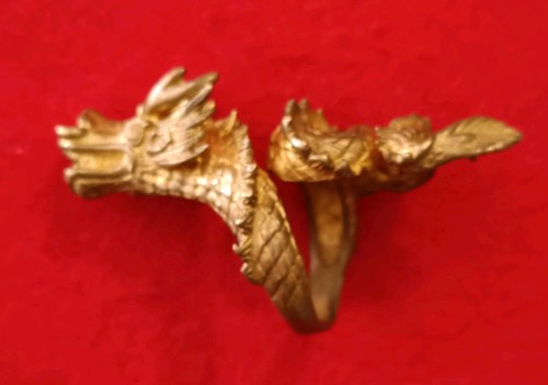 Anello drago oro - ,