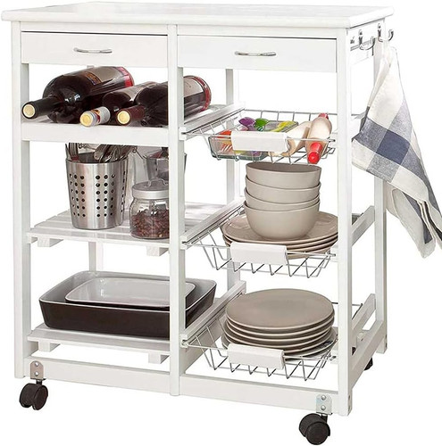 Carrello cucina legno - da,
