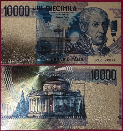 Italia banconota 000 - italia, lire