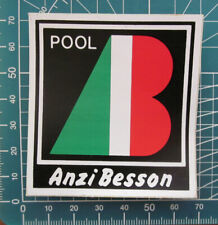 Anzi Besson  ADESIVO STICKER VINTAGE NEW ORIGINAL