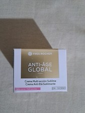 Yves Rocher Crema Viso Anti Age Global  Anti RUGHE E Per Pelli Molto Secche.