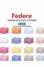 Coppia federe 100 cotone - federe,