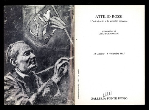 Attilio rossi autoritratto - attilio, l'autoritratto