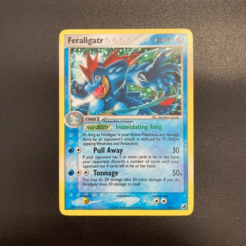 Pokemon card feraligatr holo - feraligatr,