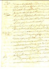 1635 AREZZO Donazione del nobile Paolo DE GIUDICI al fratello Michelangelo