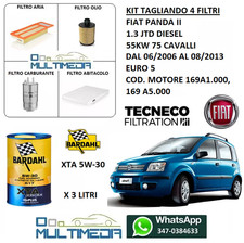 TAGLIANDO 4 FILTRI OLIO