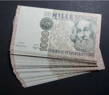 LOTTO X70  1000 LIRE MARCO POLO 1982 FDS    (DA VARIE MAZZETTE)