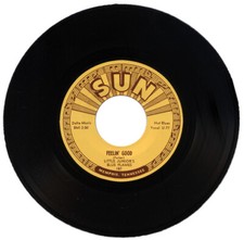 LITTLE JUNIOR'S BLUE FLAMES  "FEELIN' GOOD c/w FUSSIN' & FIGHTIN' BLUES" 1953