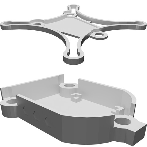 Telaio micro quadricottero - micro,