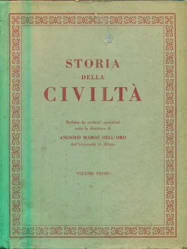 Storia della civilta - della,