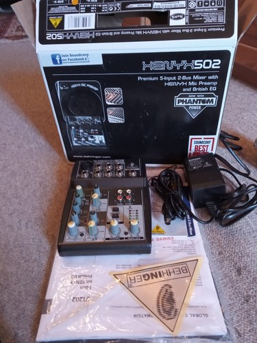 Behringer xenyx 502 mixer - 502,