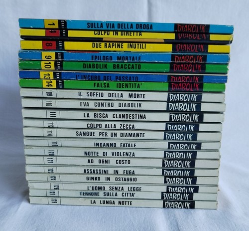 Lotto fumetti diabolik - diabolik,