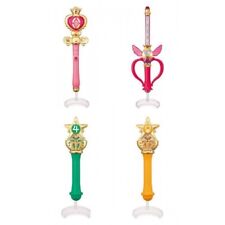 Bandai Sailor Moon Gashapon Vol 2 Bastone Asta e Bacchette Trasformazione Set di 4 Nuovo