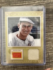 Ted Williams 2012 Panini-Museum Age Autentica Collezione Patch Memorabilia Card.