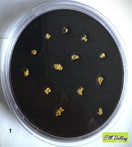 Pepite oro naturali - d'oro,