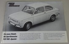 Depliant / Foglio Depliant | Fiat 850 Special Sportlimousine