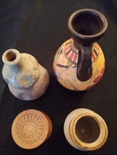 Stock di 4 vasi ceramica