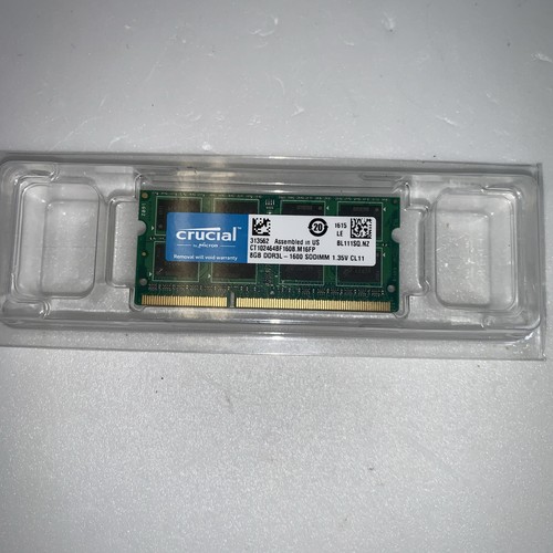 Crucial ddr3l 1600 mhz - crucial,