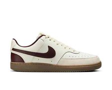 SCARPE NIKE COURT VISION LO SAIL/ BURGUNDY CRUSH-LT KHAKI UOMO HV2530 101