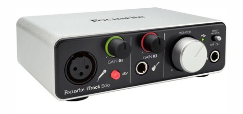 Focusrite itrack solo - focusrite,