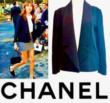 Giacca tweed nero 5K Chanel