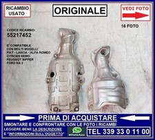CARTER CATALIZZATORE FAP DPF EURO 5 DIESEL PUNTO EVO QUBO FIORINO E MOLTI ALTRI